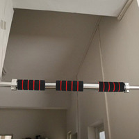 3 Pcs Anti Slip Fitness Equipment Sponge Foam Door Pull Up Bar Cover Handlebar Protector For Gym Barbell Pad Weight Accessories