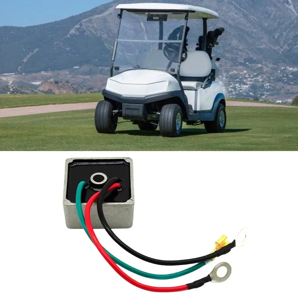 Metal Voltage Regulator Rectifiers Replacement for Golf Cart Club Car 27739-G01 Sturdy Design Trundler Electric Part