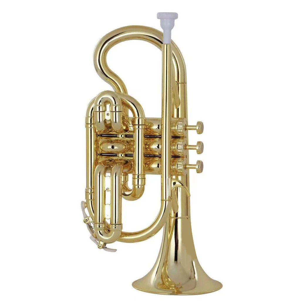 Cornet en plastique pour instruments en laiton, matériau ABS de différentes couleurs, joli son