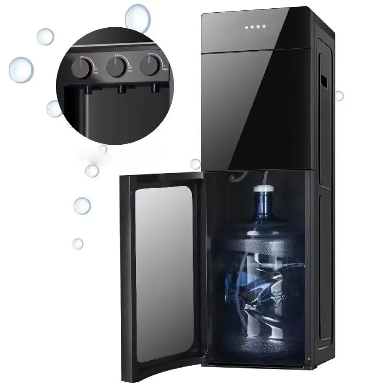 Hot and cold water dispenser with ice maker Vertical desktop type Suitable for home office dormitory
