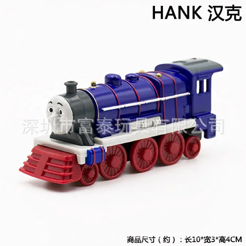 Manyetik Thomas ve arkadaşlar için tren çocuk oyuncakları Boy Diecast 1:43 alaşım peluş lokomotif dizel 10 Charlie Mavis Charlie hediye