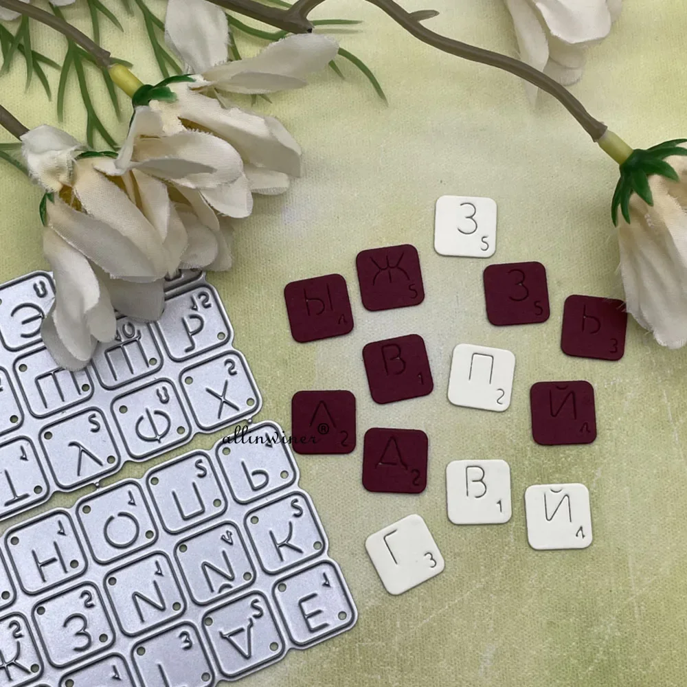 

LETTERS decoration Metal Cutting Dies Stencils For DIY Scrapbooking Decorative Embossing Handcraft Die Cutting Template