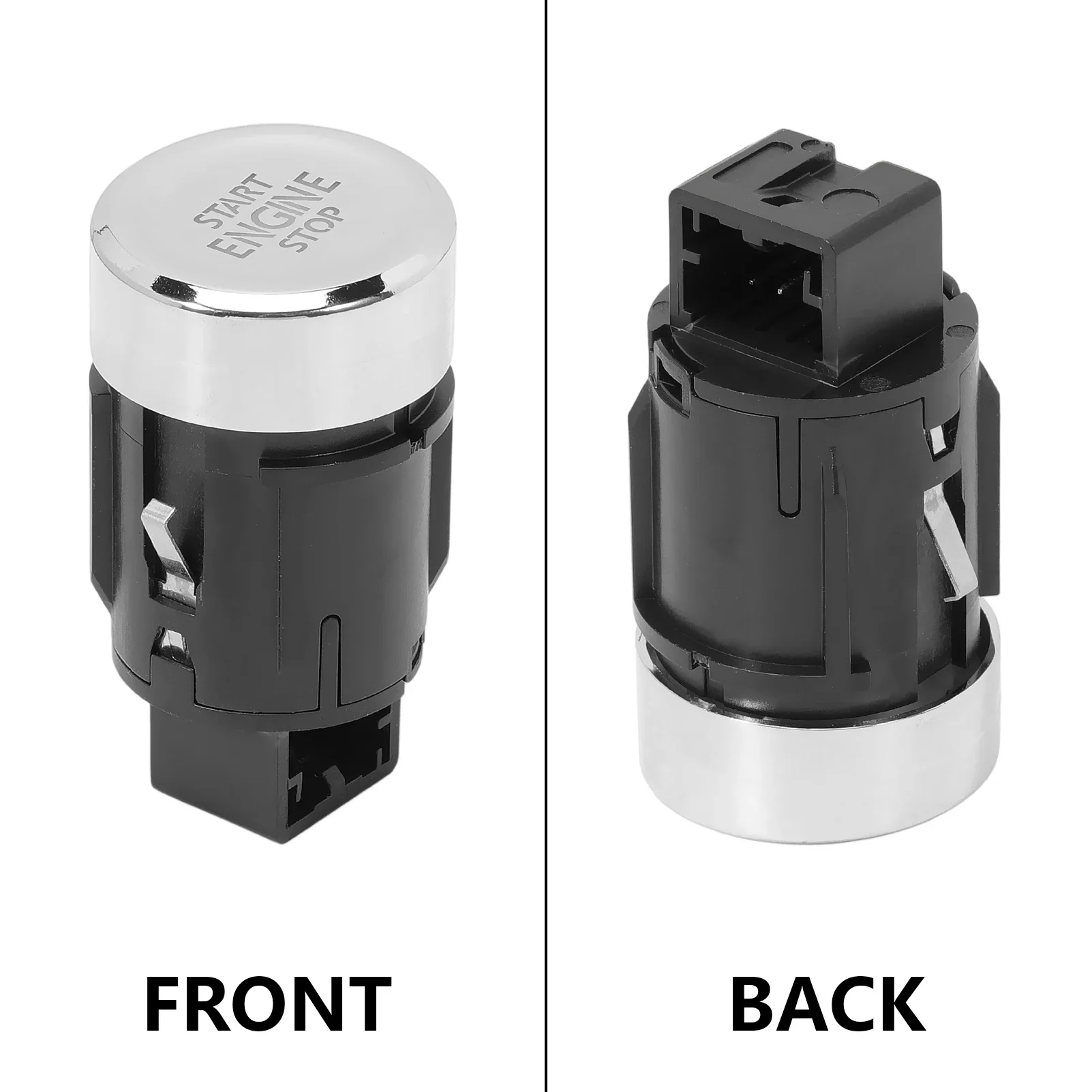 5NB959839 بدء إيقاف مفتاح الإشعال زر فضي 5NB959839A 3Q7 لشركة فولكس فاجن تيجوان 2 (BW2) 2018 - 2021 ألومنيوم #3