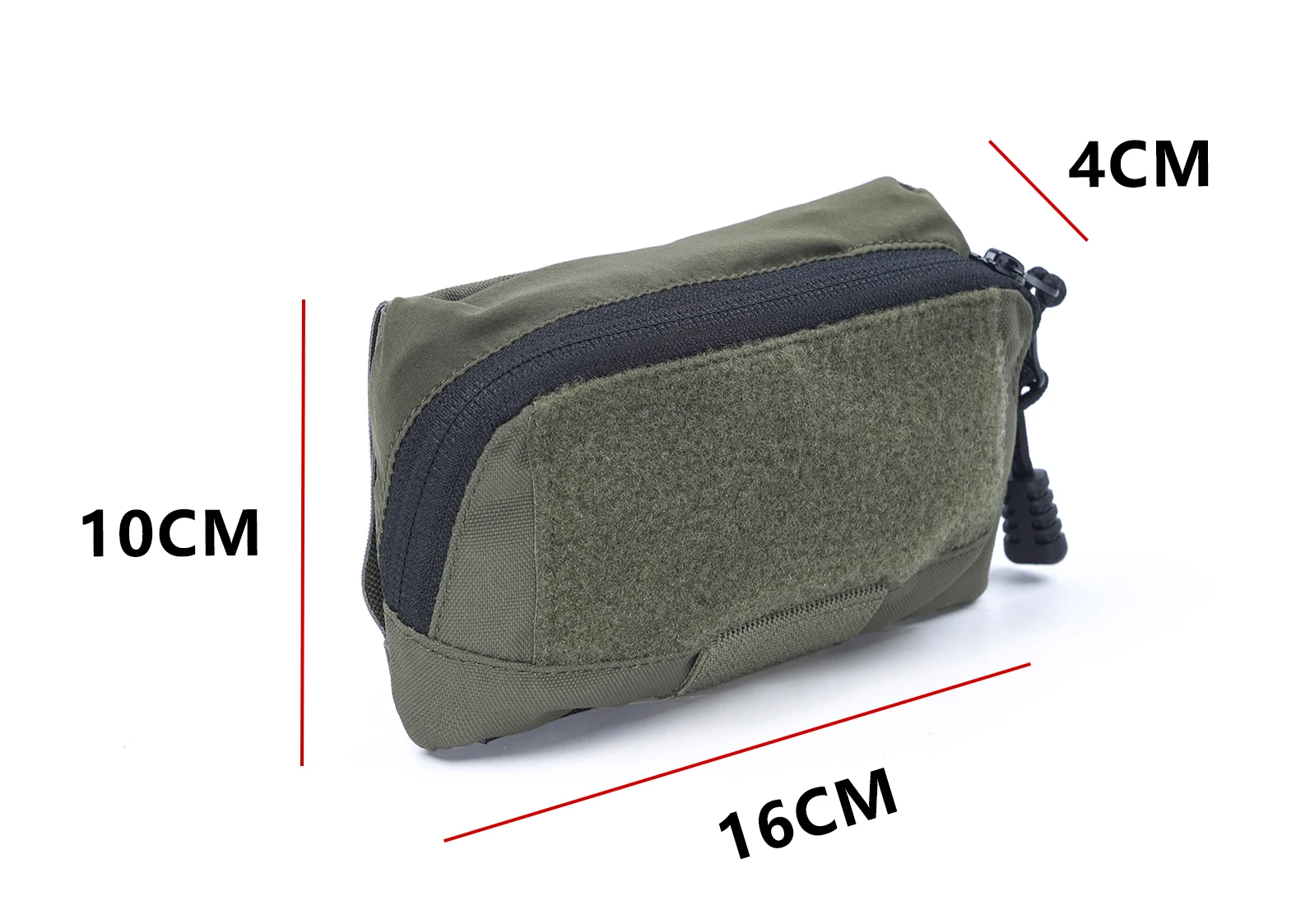 MOLLE-Map Pouch per caccia tattica, softair, borsa Edc, attrezzatura per ingranaggi, stile Ferro-Molle, pannello di amministrazione