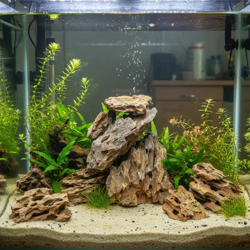 Lot de pierres de dragon naturelles multicolores de 25 kg, tailles 10 à 30 cm, roches décoratives idéales pour l'aquascaping, l'aménagement paysager et la décoration de bonsaïs intérieurs et extérieurs