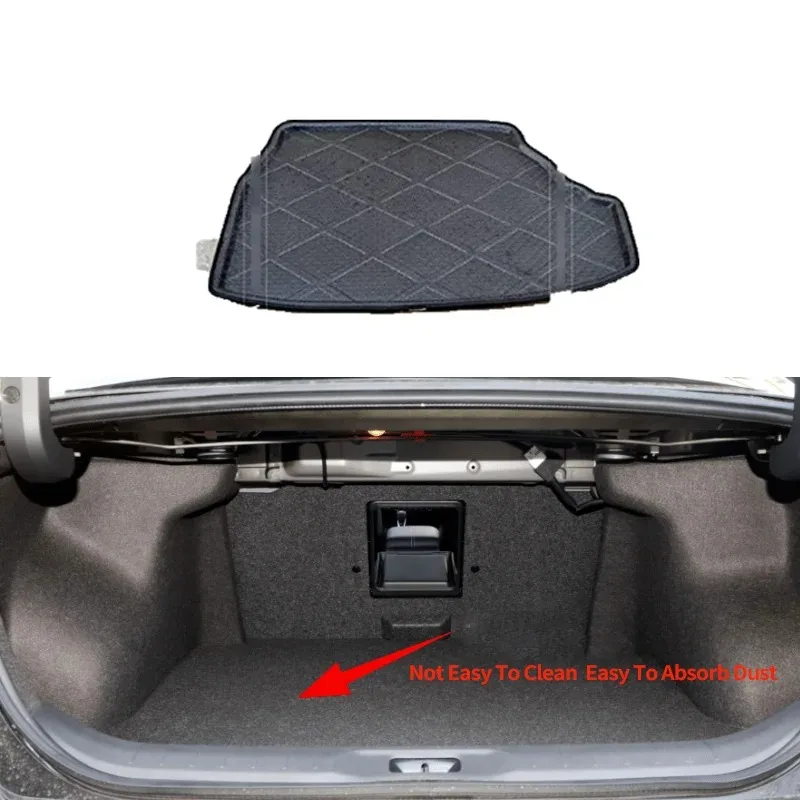 for Toyota Camry Altis XV30 2002~2006 2005 Car Trunk Mats Boot Cargo Liner Tray Rear Trunk Luggage Floor Carpet Pad Accessories