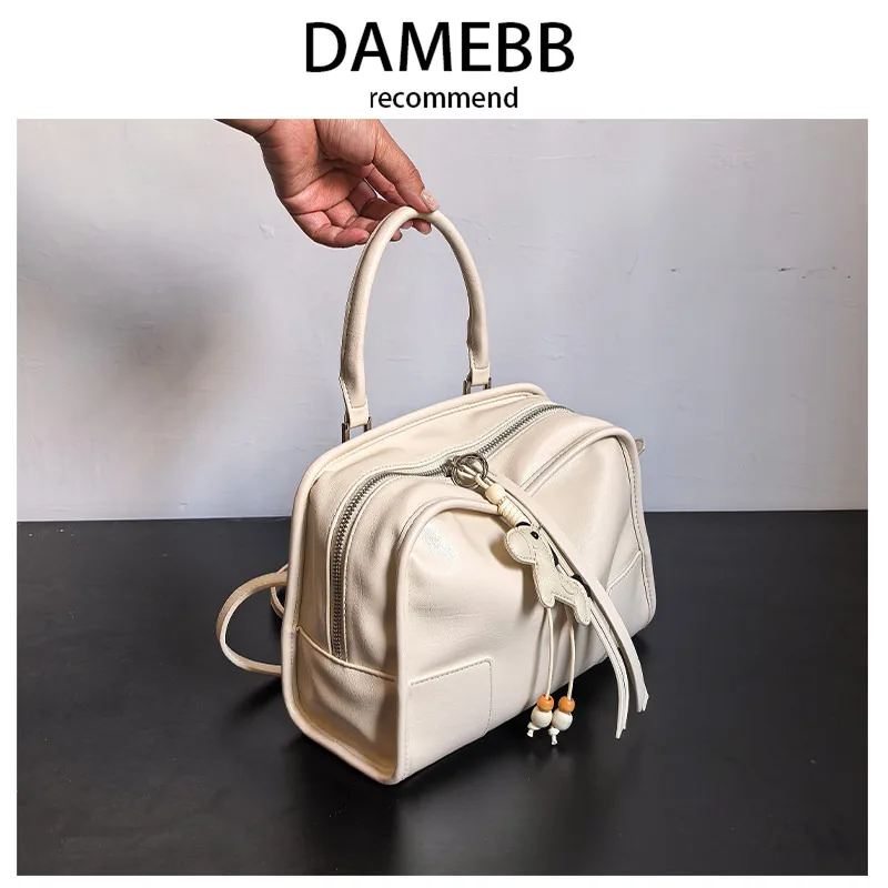 Damebb High-End Japanese Style Large Capacity Handheld Briefcase 2026 New Commuter Versatile Single Shoulder Crossbody Bag fo...