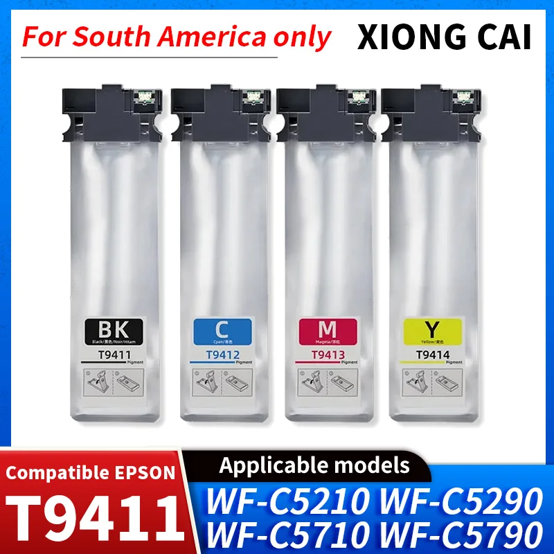 R04L R04X T942 T941 T9421 T9411 T9412 Premium Tinta Compatible Ink Bag Cartridge For Epson WF-C5290 C5210 C5710 C5790 Printer