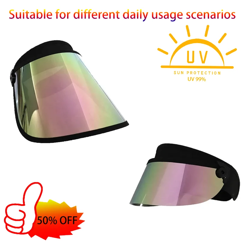 

Sun Hat for Woman Men Outdoor Travel Adult Breath Champagne Dazzle Color Combination Anit-uv Protect Versatile Lens Golf Cap