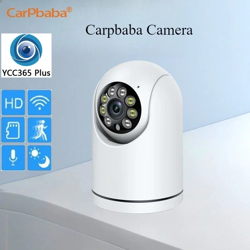 

Self Produced YCC365 2MP WIFI Camera HD Wireless Color Night Vision 360° Rotating Human Detection Surveillance Camera Smart Home