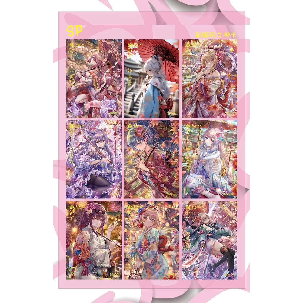 The World Cannot Be Without Goddesses Collection Card For Children Yor Forger Nilou Goddess Story Limited Game Card Kids Gifts