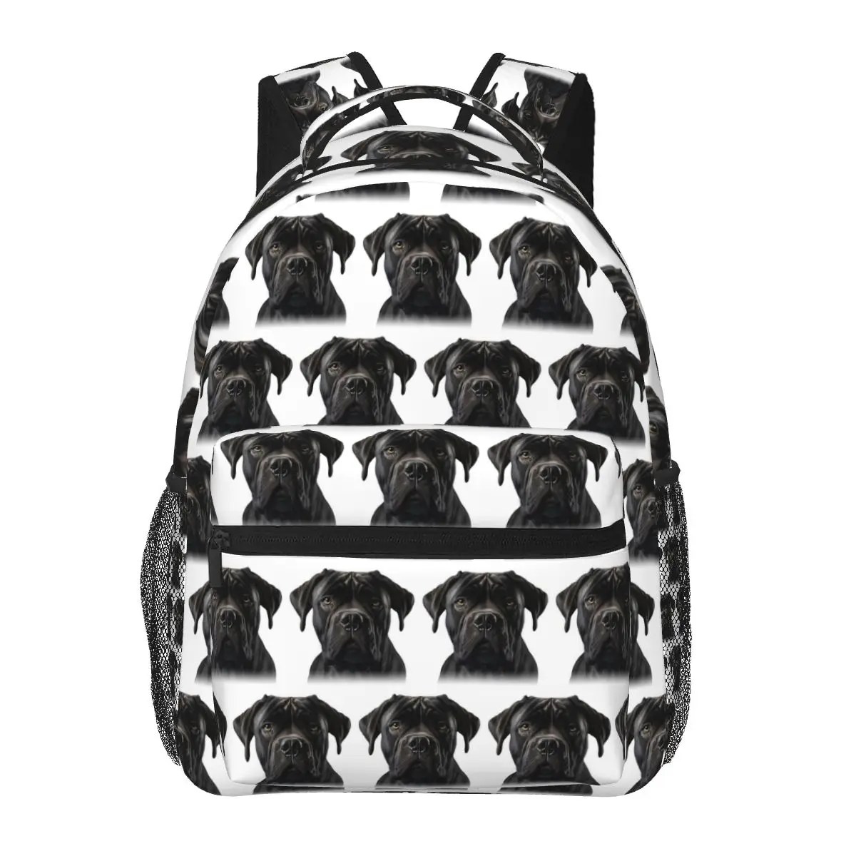 

Черный кане корсо, итальянский мастиф, студенческий рюкзак, школьная сумка, походный дорожный рюкзак для мальчиков и девочек, модная сумка для книг, сумки на плечо