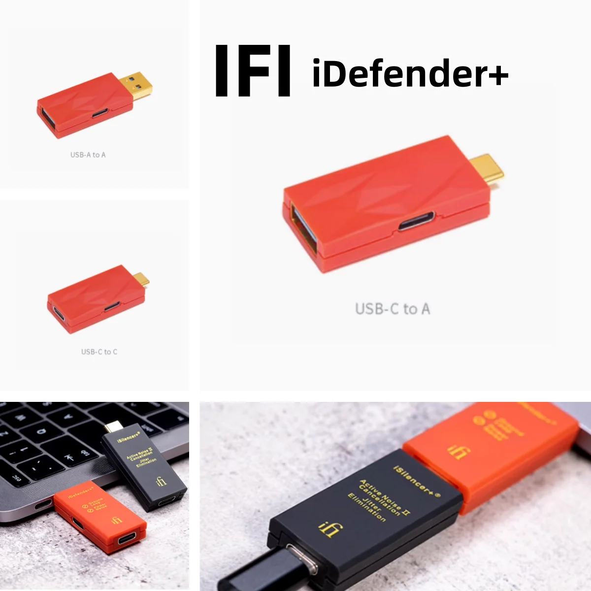 

IFi/iDefender+USB power isolator disconnect ground circuit noise reduction PC HIFI