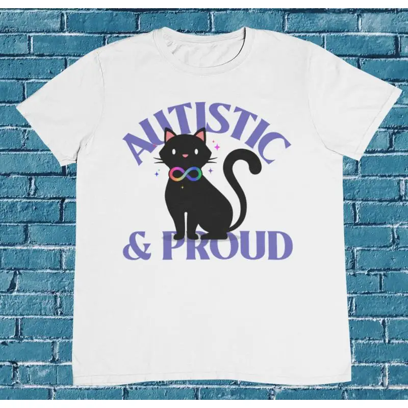 

Футболка Autistic And Proud из 100% хлопка премиум-класса