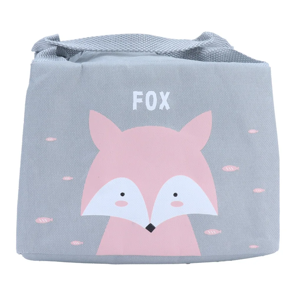 2PCS Stylish Oxford Cloth Insulated Lunch Bag Aluminum Foil Waterproof Portable Lunch Box Picnic Food Box For Work