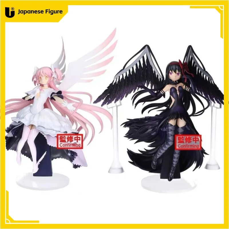 

In Stock BANDAI BANPRESTO EVOLVE Puella Magi Madoka Magica The Rebellion Akemi Homura Kaname Action Figure Toy Anime for Kids