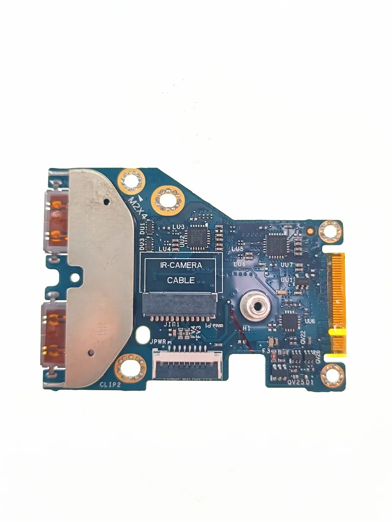 For Alienware M15 R6 notebook USB small board IO audio board GJ45 network interface card port small board LS-K791P 0730VK LS-K45