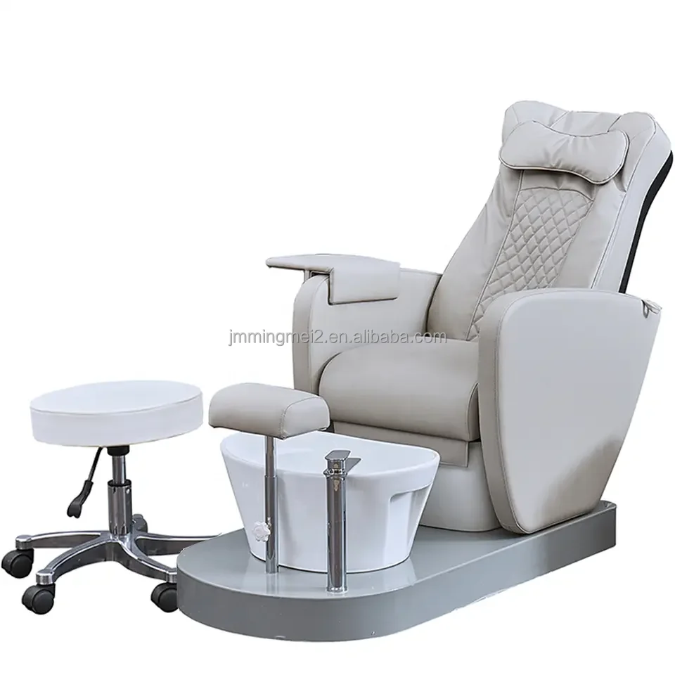 Luxury Foot Spa Massage Pedicure chairs sofa for nail salon with bowl