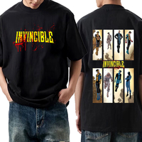 Limited Invincible Mark Superhero T Shirt men women Oversized 100% Cotton Hot sale short sleeve Summer top Unisex plus size tops