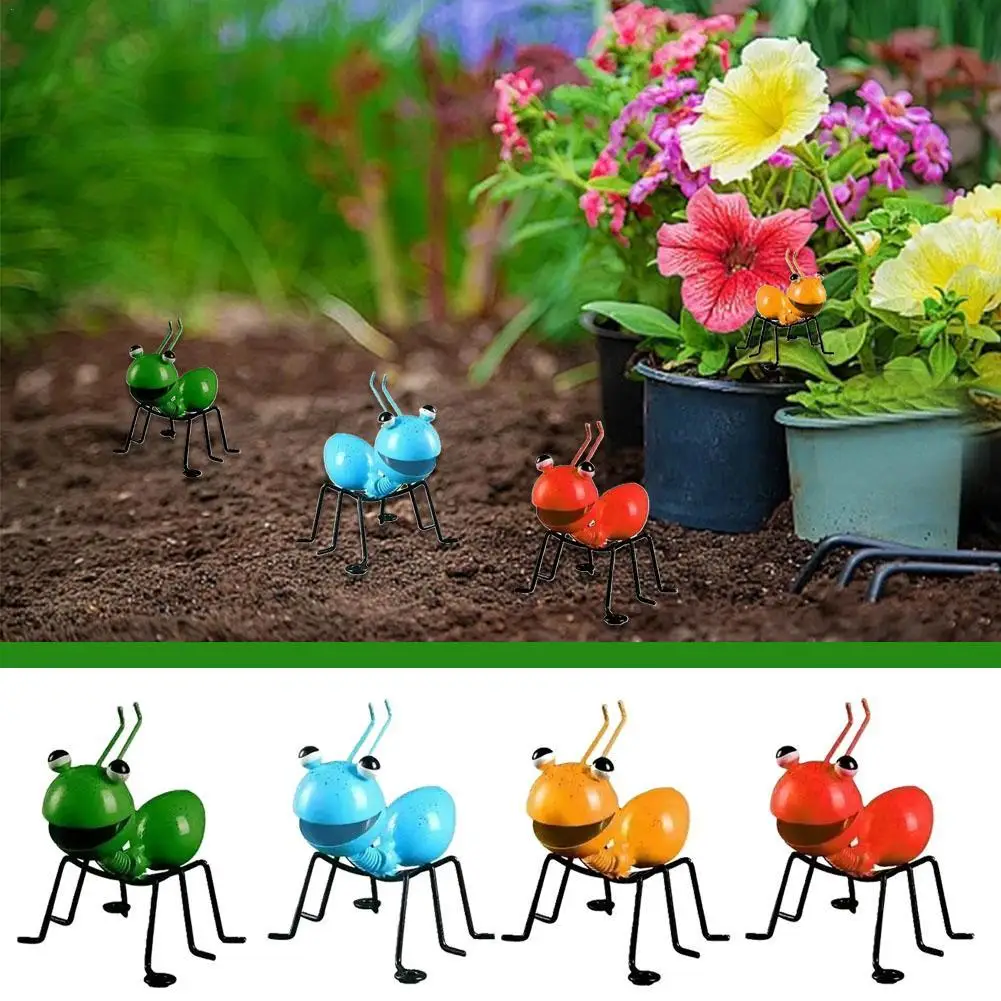 Iron Ant Home Desk TV Cabinet Flower Pot Gardening Decoration Personality High-end Outdoor Lawn Small Ornaments