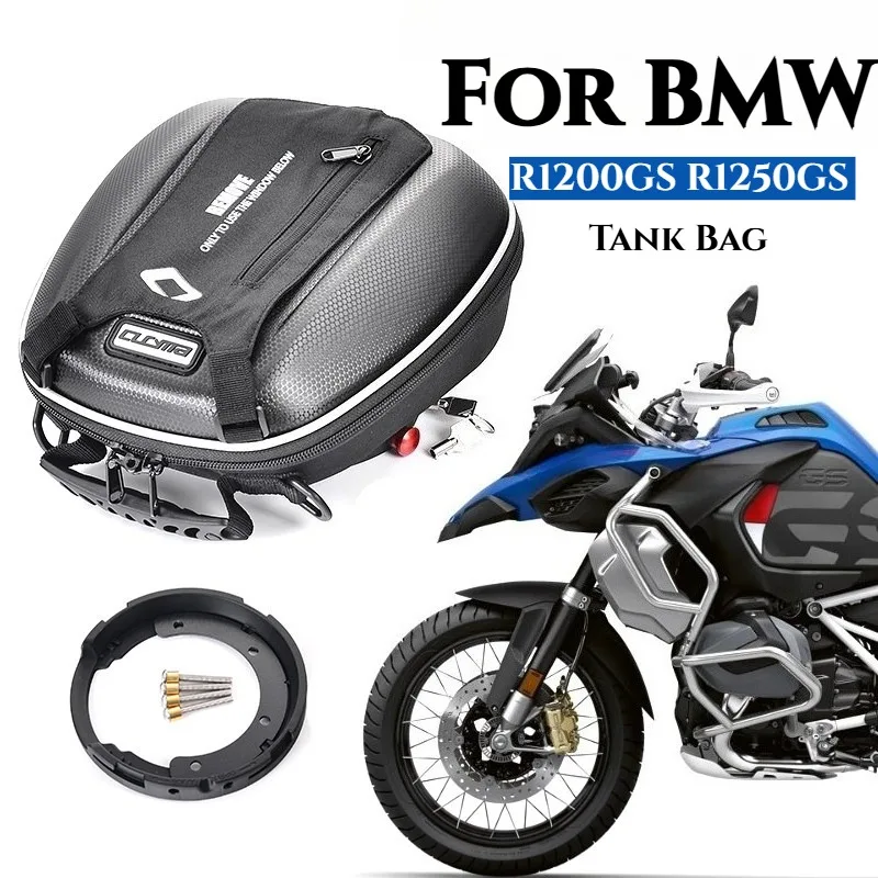 For BMW R1200GS/RT/ST R1250GS Adventure R 1250 GS ADV R1250RT R1250 RT Motorcycle Tank Bag Racing Backpack Luggage Quick Lock