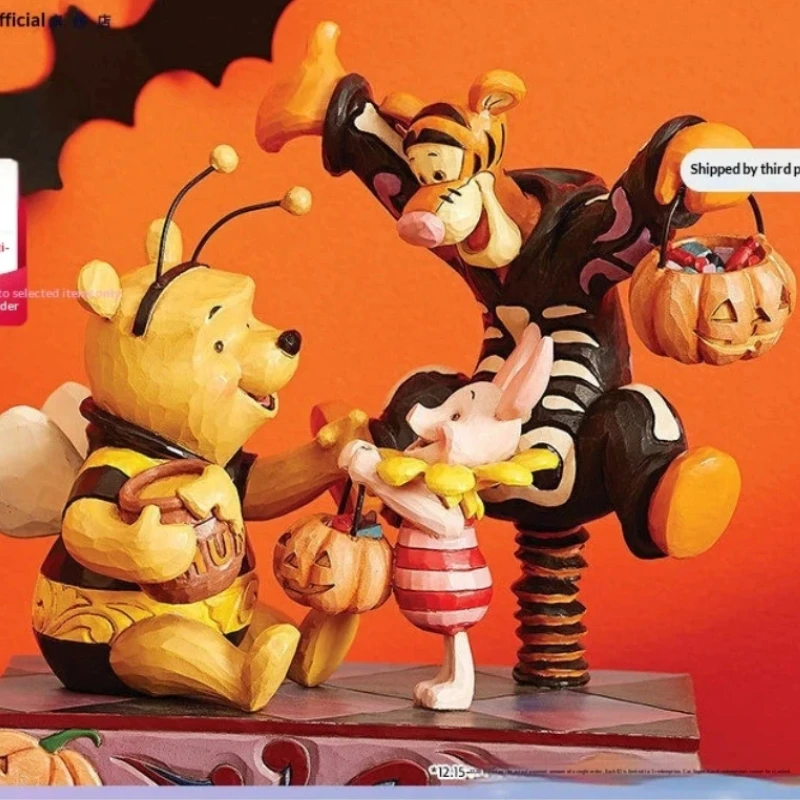 

Official Disney Winnie the Pooh & Friends Halloween Trendy Collectible Figurines | Desktop Ornaments