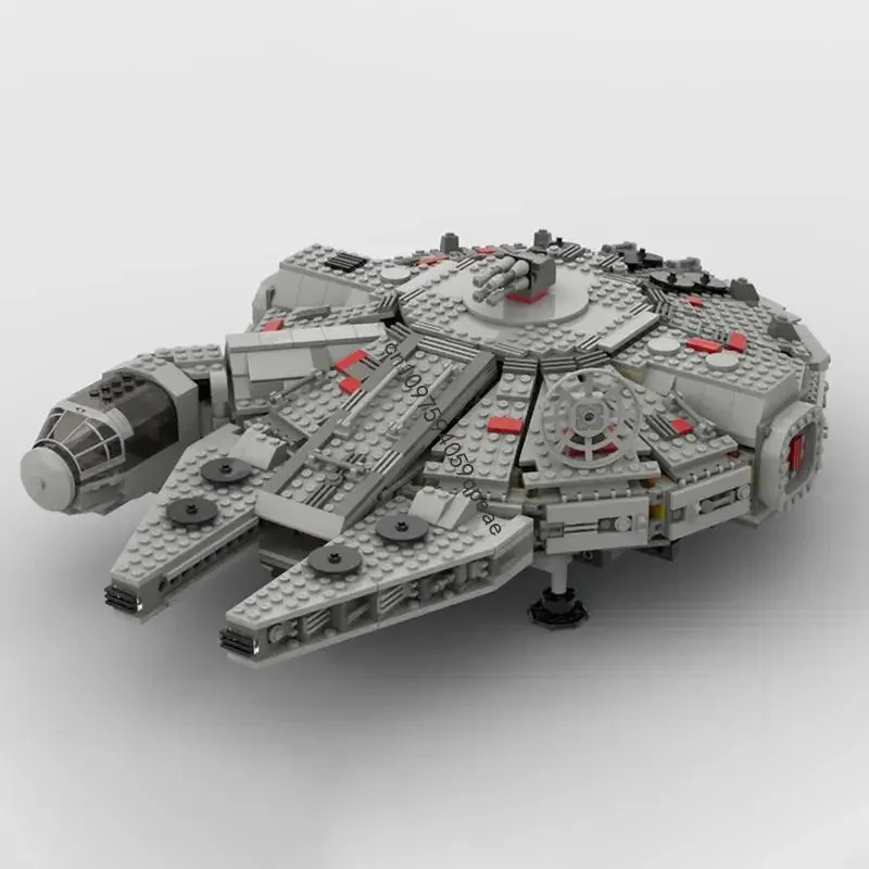 

Новый 1694 шт. знаменитый звездный боевой фильм Moc Millennium модель космического корабля Diy креативные идеи детские игрушки подарок на день рождения головоломка на заказ