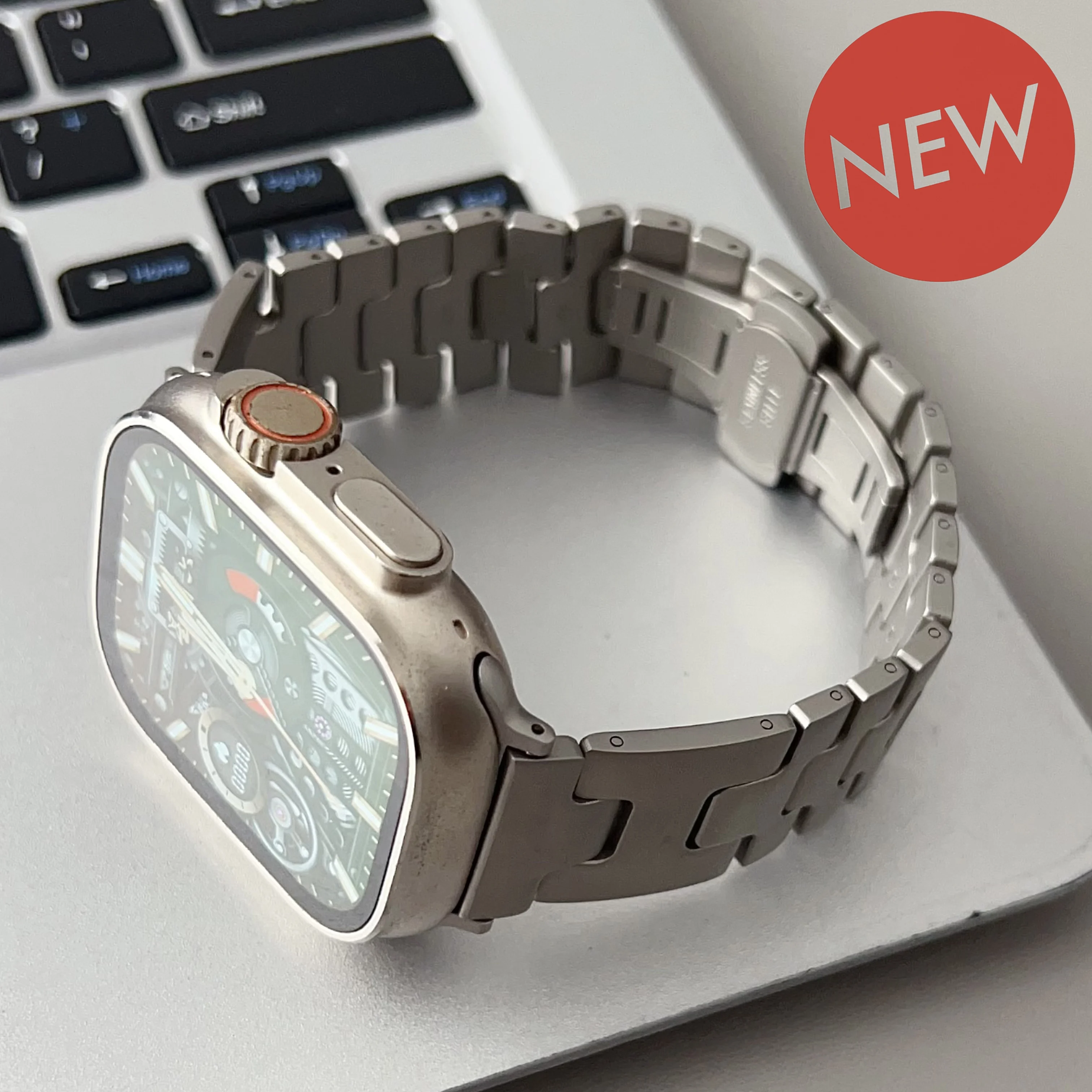 

H Bracelet for Apple Watch Band Ultra 2 Series 10 9 8 7 Band 46mm 42mm 45mm 41mm Stainless Steel Strap for IWatch 44mm 40mm 38mm