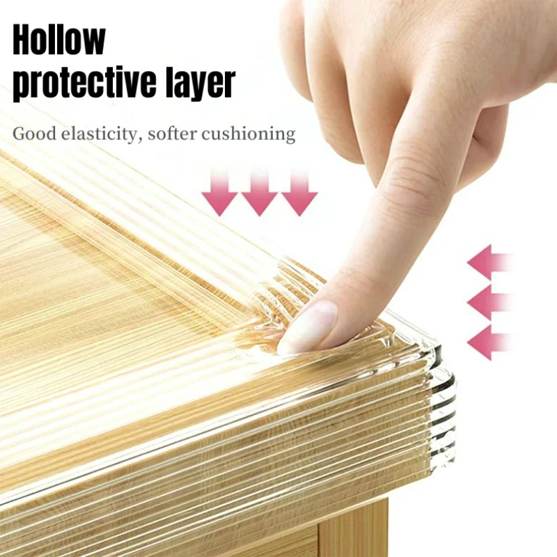 Baby Safety Transparent Anti-collision Strip Self Adhesive Table Edge Guard Strips Kids Furniture Corner Protector Bumper Tape image 2