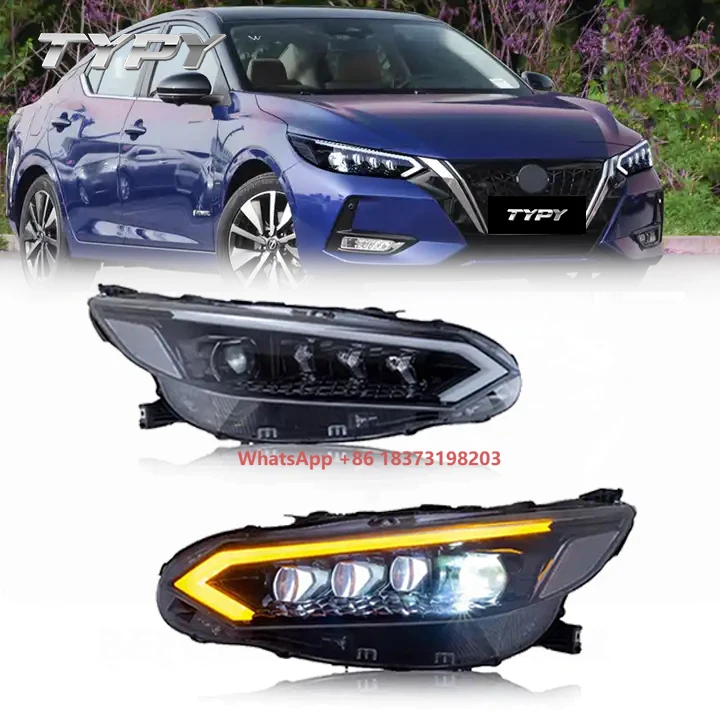

Car Headlamp Headlights Modified Head Lamp Head Light LED Daytime Running Lights for Nissan Sentra Sylphy 2020-2022