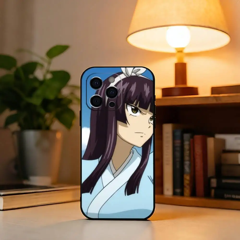 The psychic girl K-Kagura T-Tsuchimiya Phone Case For iPhone 17, 16,15,14,13,12,11 Plus,Pro Max, Others Soft Black Cover