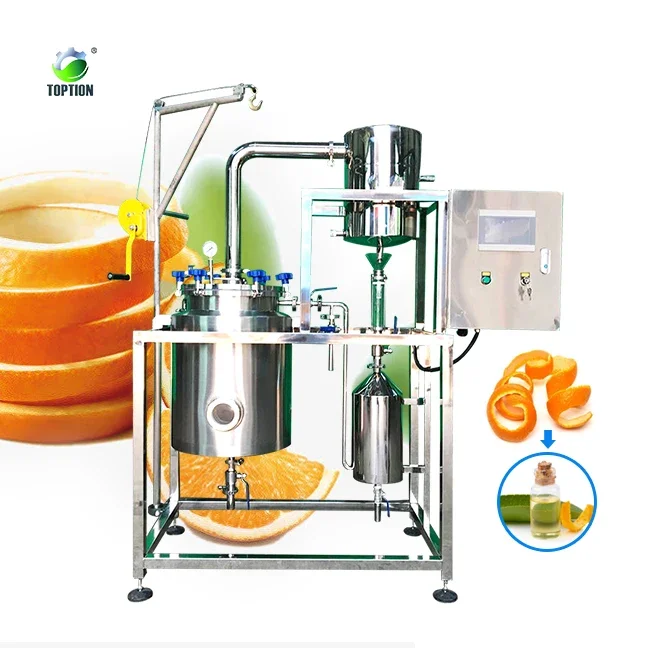 automatic oil extracting distillation machine/plant oil extraction machine