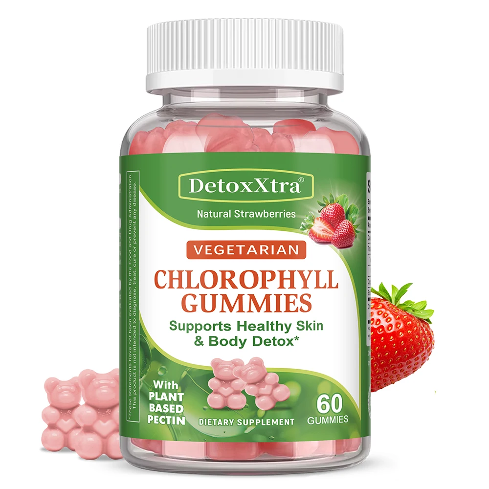 

Chlorophyll Capsules 100mg, Energy, Detox & Skin Support, Promotes Wound Healing & Healthy Digestion, Non-GMO Vegan