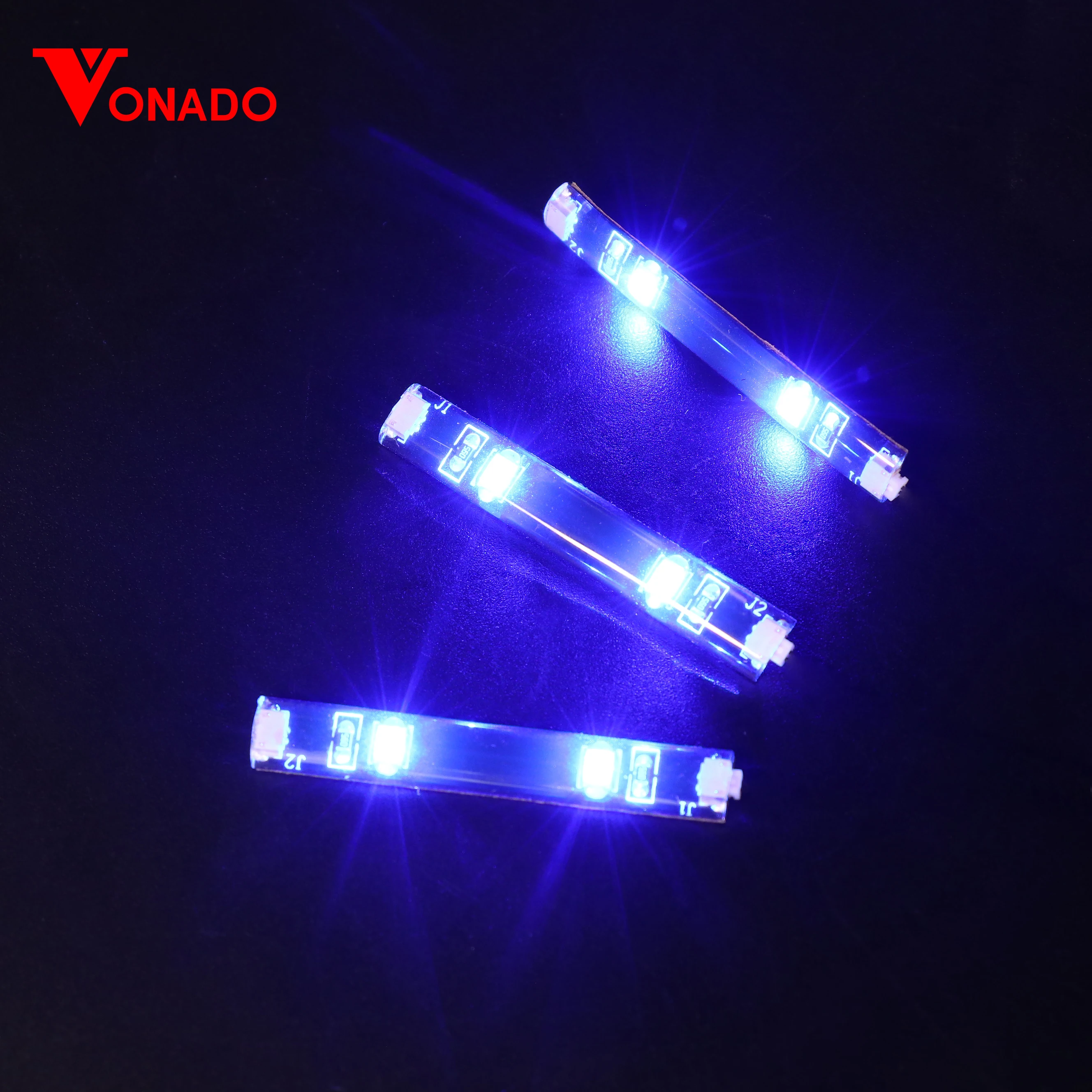 Vonado LED ชุดไฟตัดหมอกสำหรับ DIY บล็อกตัวต่อรุ่นที่มีสีสัน Strip ไฟกาว