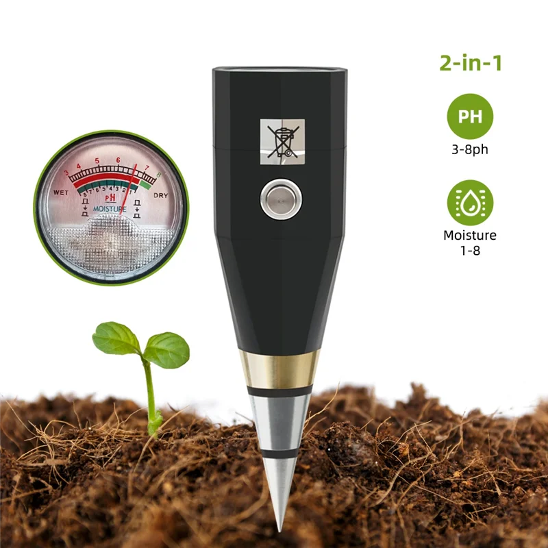 

FEDI-Meter PH почвы PH-метр, измеритель влажности почвы, тестер влажности почвы для сада, теплицы в горшках, детектор посадки овощей