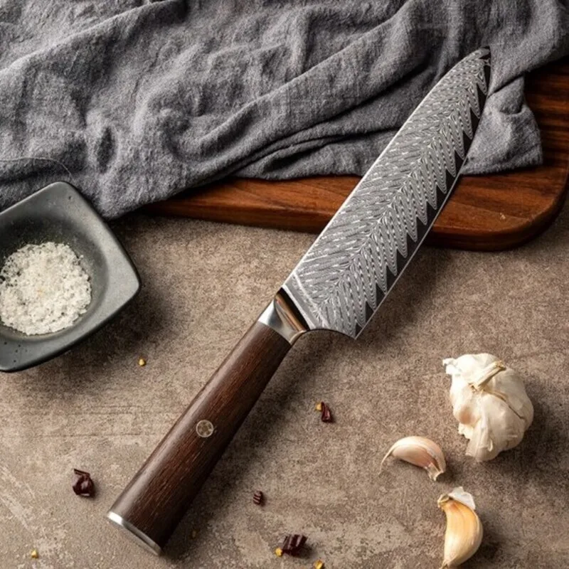 

13.5 Inch Chef Knife 67-layers Damascus Steel Blade Rosewood Handle Slicing Vegetables Cleaver Meat g y u t o u Handmade Kitchen