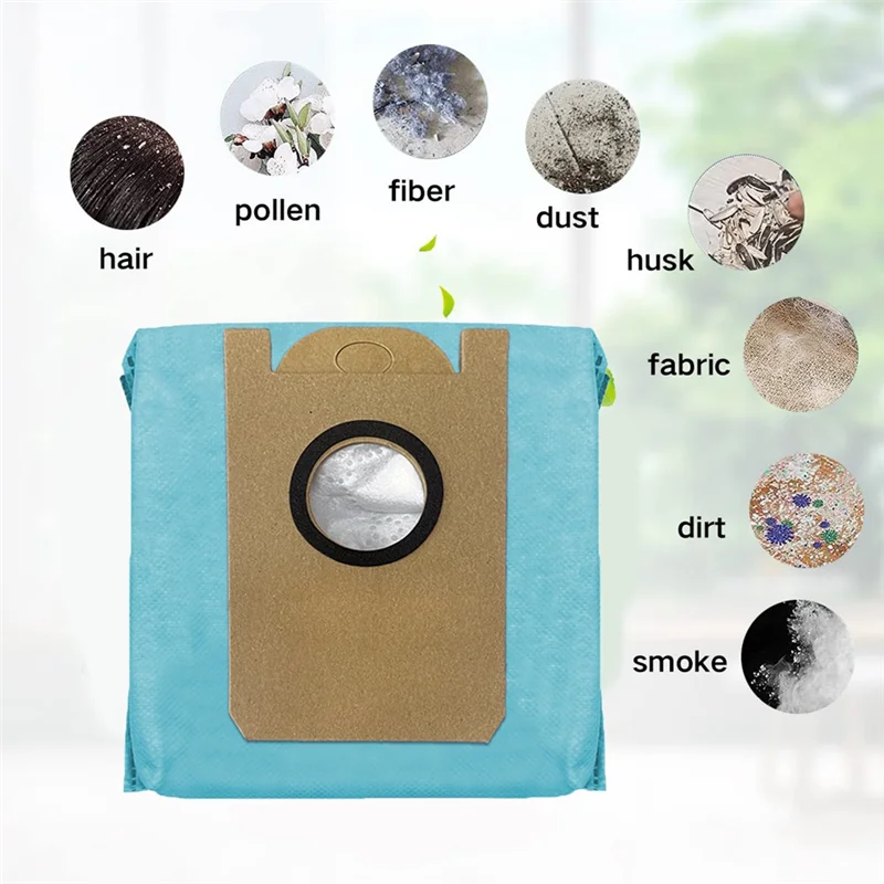 B98A-أكياس الغبار Foreufy Robovac L35 Hybrid/L35 Hybrid+/LR30 Hybrid/LR30 Hybrid+ أجزاء المكنسة الكهربائية استبدال كيس النفايات 10 قطعة