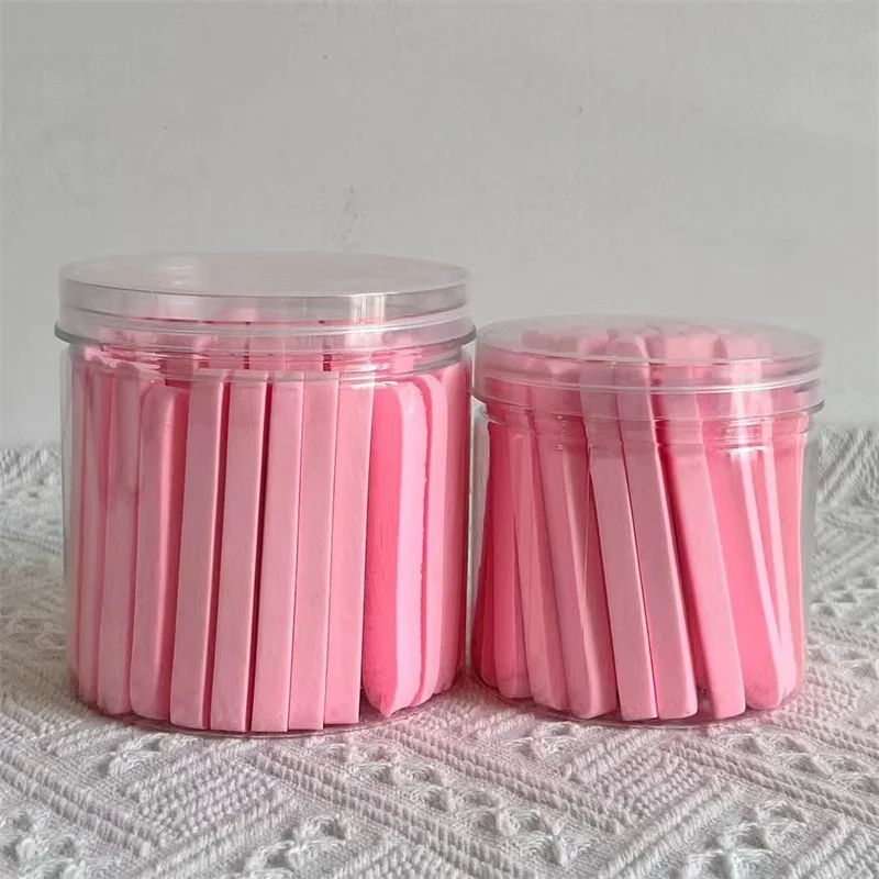 50pcs/box Compress Face Wash Puff With Storage Box Facial Cleansing Sponge For Makeup Remover Face Wash Sponge Skincare Tool