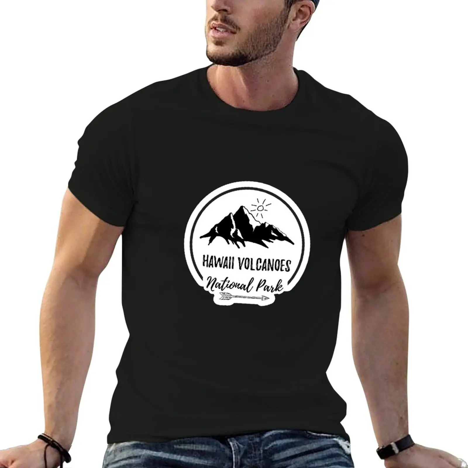 Hawaii Volcanoes Hawaii T-Shirt vintage graphic tee shirts graphic mens plain t shirts