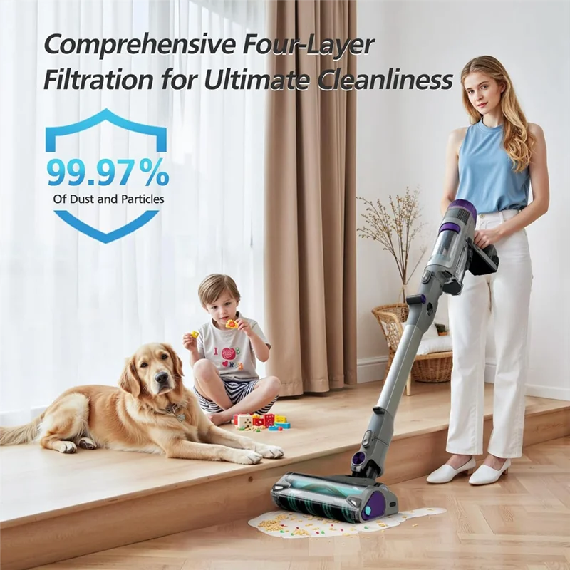 BAAO-Voor Shark IP3251/IP3251C/IP3252/IP3251EUT Stofzuiger Accessoires En Filter Katoen Basisstation Filter Vervanging Deel