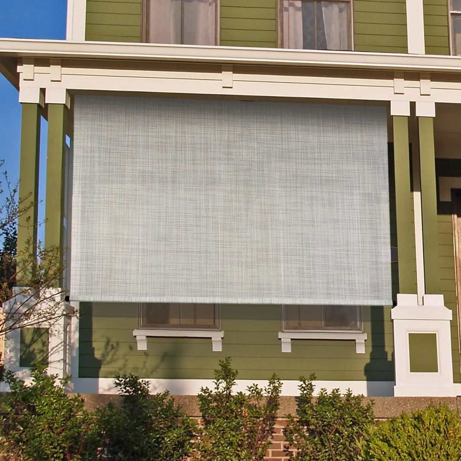 Premium Outdoor Sun Shade, 10' Wide x 8' Drop, Caribbean