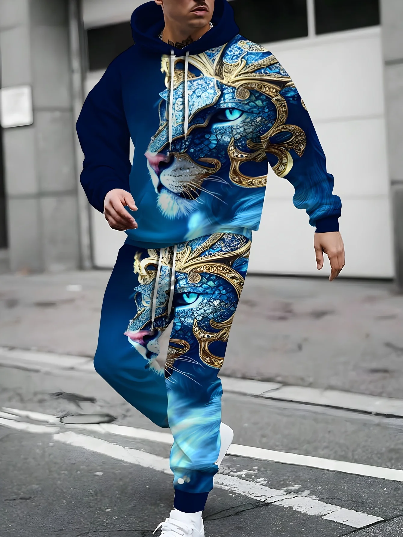 A must-have for trendsetters! The best-selling hoodie of 2025 features a loose fit and eye-catching personalized prints