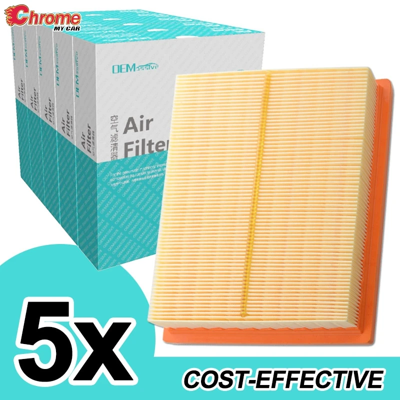 5pcs For Toyota Pruis 2010 2011 2012 2013 2014 2015 1.8L 17801-37021 For LEXUS CT200H 2011 - 2017 17801-37020 Engine Air Filter