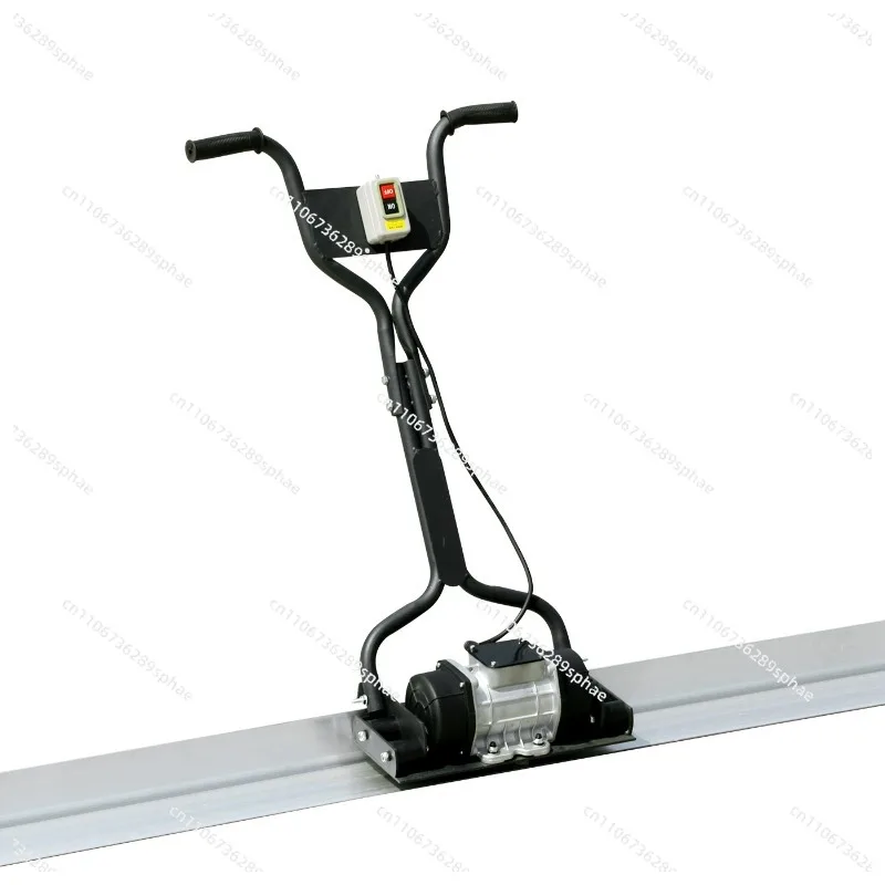 1000W Ground Leveler Concrete /Vibrator - Electric Vibration Leveler Machine with 1m Measuring Rod - for Cement Ground Leveling