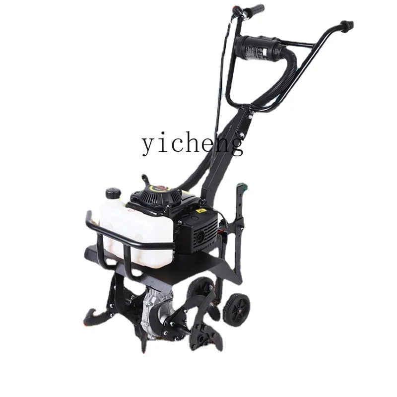 Tqh Electric Starter Mini-Tiller Agricultural Small Furrowing Machine Arable Land for Soil Turning and Paddy Field Dual-Use