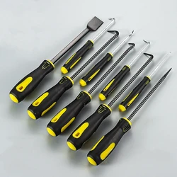 4 Pieces Long Pick & Hook Set Gasket Puller Pick Tools for Removing Car Auto Oil Seal O-Ring Seal Gasket Pick Tools Car Hook