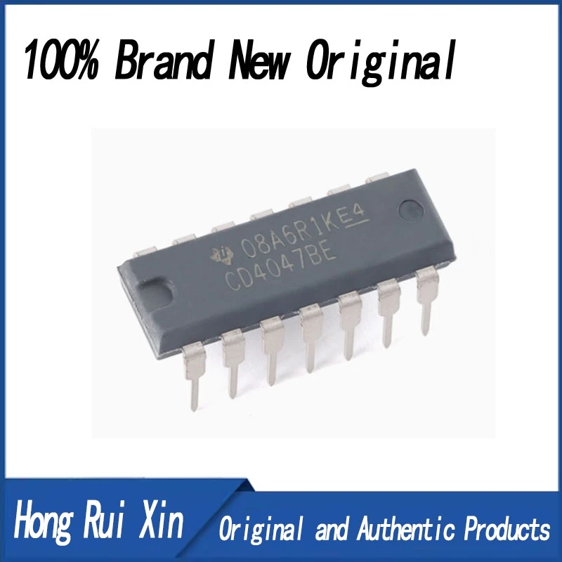 5pcs/lot CD4047BE CD4047 DIP-14 multi-frequency logic oscillator in stock new original IC