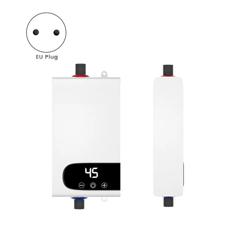 A21F-EU Plug Tankless Water Heater Electric Instant Shower Heating Kit Electric Hot Water Heating Set For Bathroom Shower Room