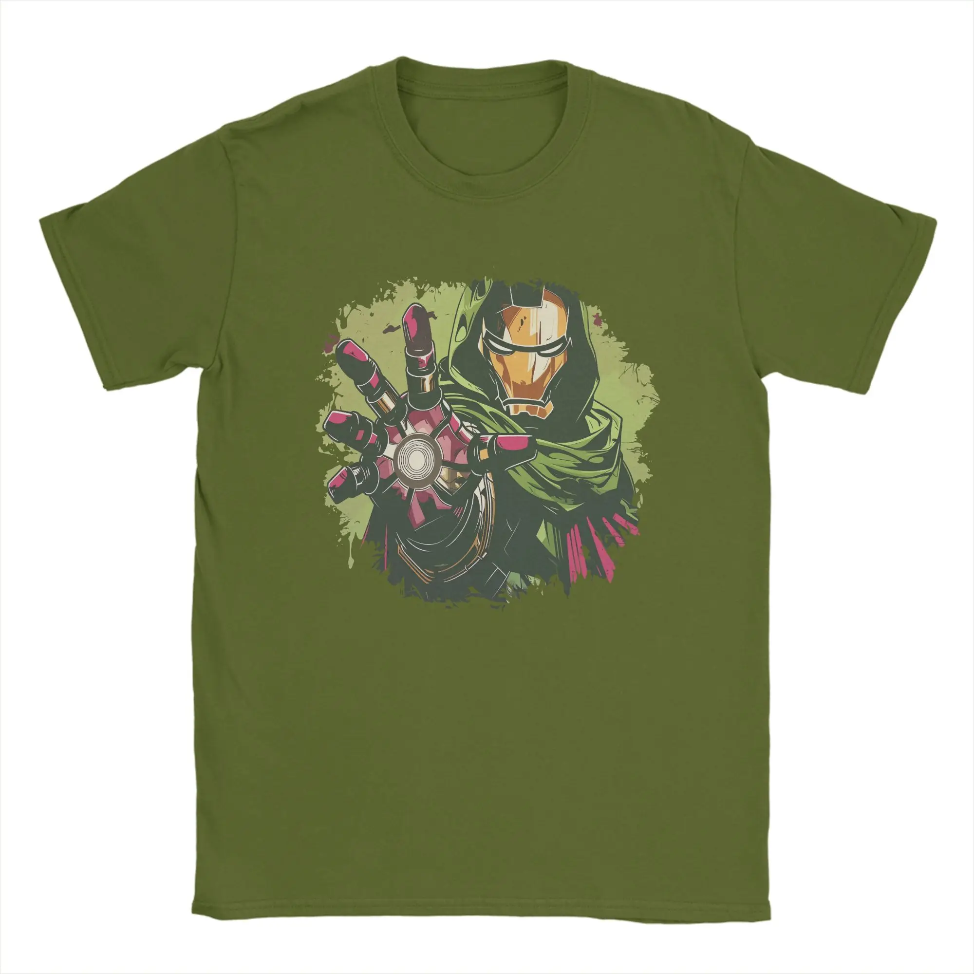 Dr Dooms Comics T Shirt  Trending T Shirts Short Sleeve Y2K Casual Tops Summer Cotton Oversize Top Tees