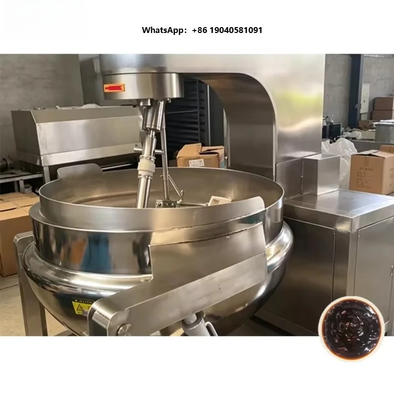 Factory Direct Electric Planetary Wok Auto Stir Constant Temp 30L 1200L Tank for Vegetable Meat Paste Production Line